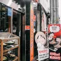 홍대라패 ร้านมาม่าเกาหลีที่อร่อยที่สุดที่เคยกินมา