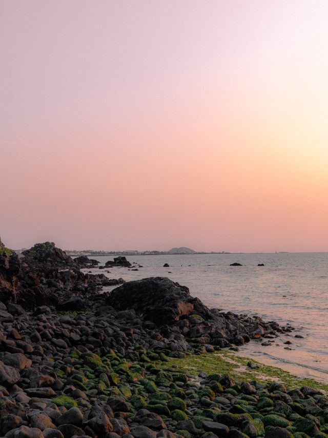 제주도 노을 산책로 추천, 애월한담산책로 💛