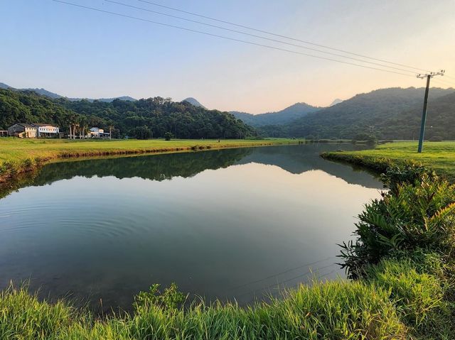 西貢落日落美景之深涌村