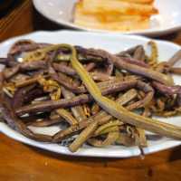 멜젓과 고사리가 함께나오는 수원대표맛집, 고반식당