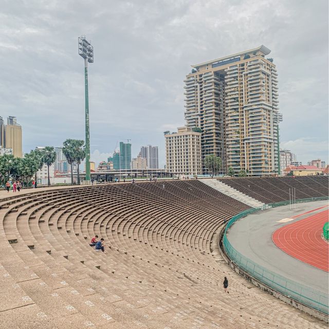 Phnom Penh - The Olympic Stadium