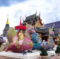 วัดบ้านเด่นสะหลีศรีเมืองแกน วัดสวยในเมืองไทย