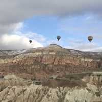 turkey hot air balloon view 