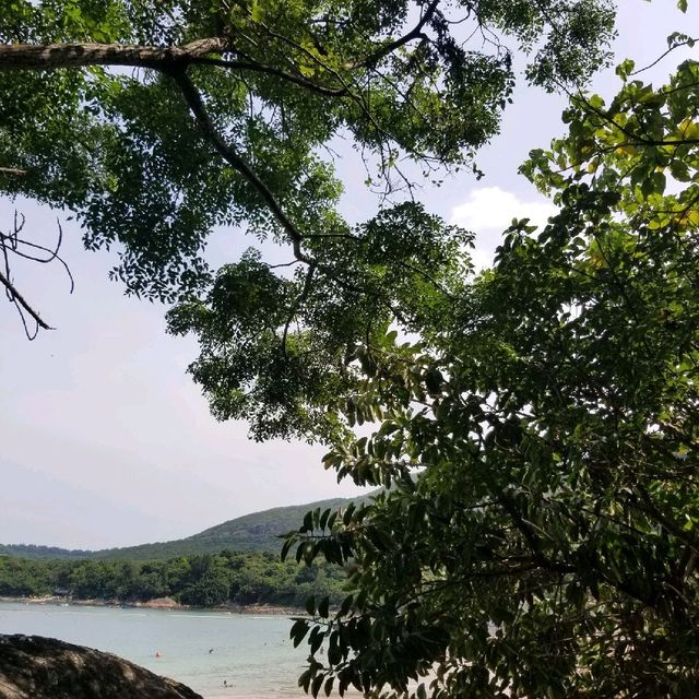 清水灣 第二灘 海水清澈的 沙灘