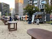 博多駅近くの公園です。『出来町公園』