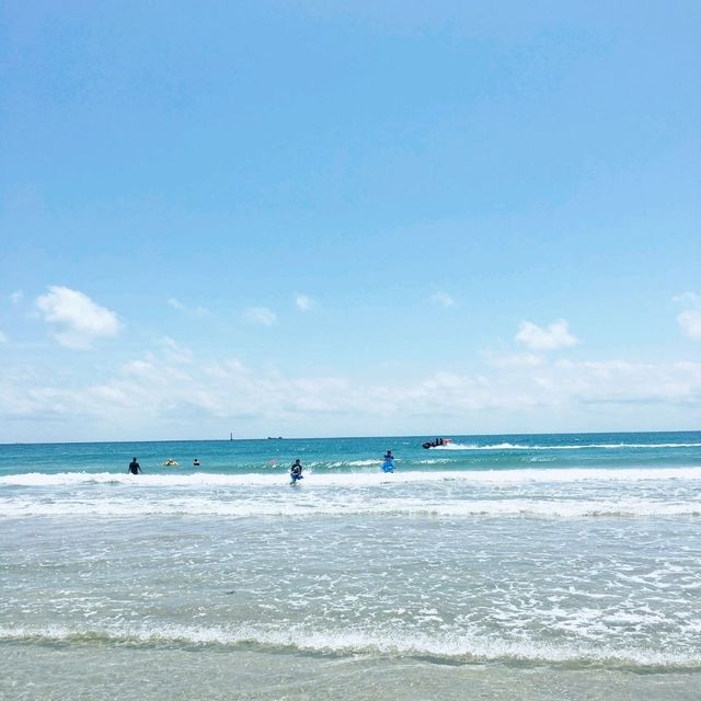 송정해수욕장 사람구경♡
