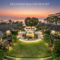 DEVASOM HUA HIN RESORT รุ่งสางทะเลตะวันออก