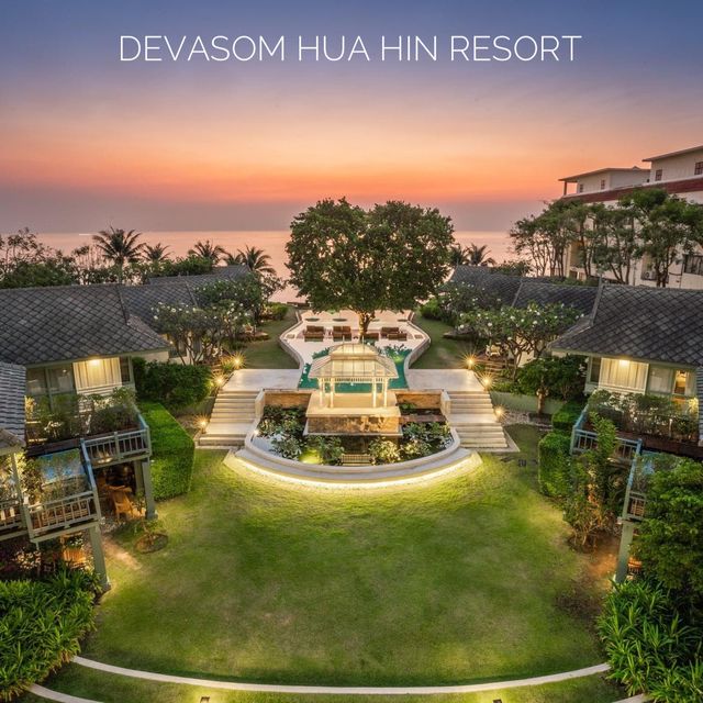 DEVASOM HUA HIN RESORT รุ่งสางทะเลตะวันออก
