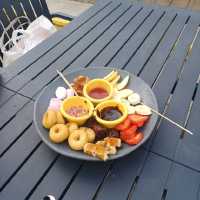 Great place to visit it lovely beach and food with a funday at animal park and arcades. 