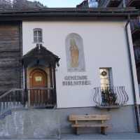 Staying in a wooden house in Zermatt