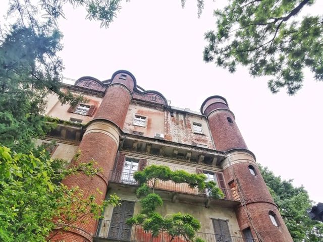 The beautiful Gardens if Brera in the heart of Milan