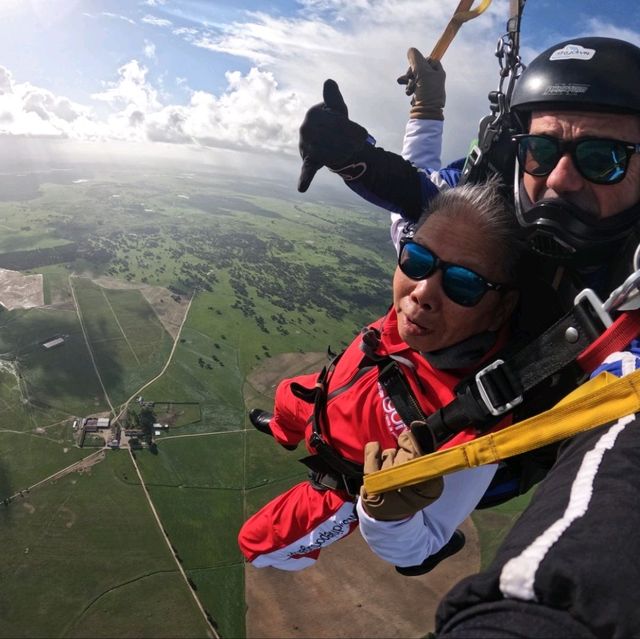 Ticking skydiving off the bucket list!