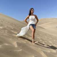 Sand dunes in Dunhunag, Gansu province