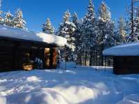 Inari, Northern Lapland, Finland 🇫🇮❄️☃️