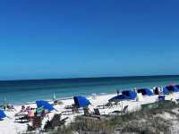 The most beautiful white sand beach in America - Clearwater.