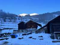 Switzerland kicks off 2023 with snow.