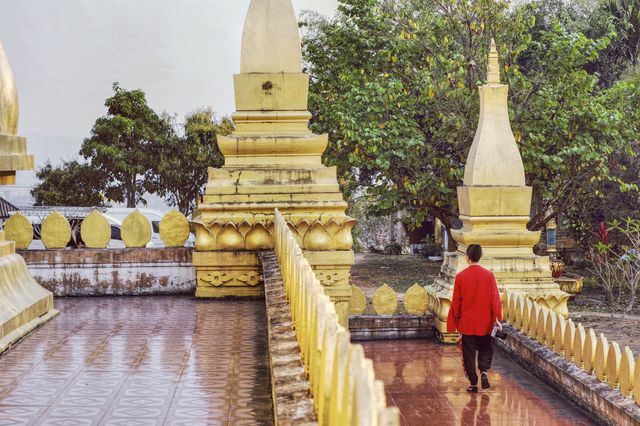 Laos is about devotion, devotion is what is respected in the heart, regardless of self.