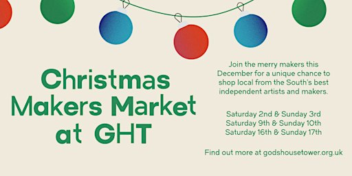 GHT Christmas Market | God's House Tower