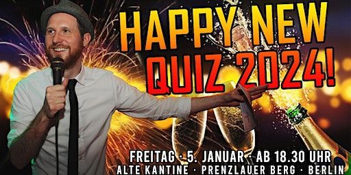 Quiz Night Show #448 // Happy New Quiz 2024! (Allgemeinwissen) | Alte Kantine