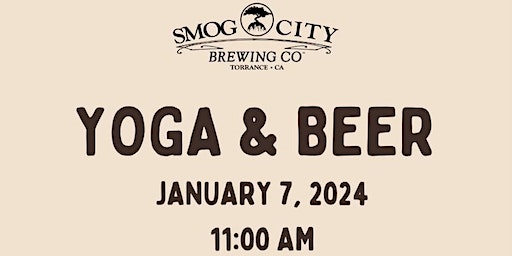 Yoga + Beer | Smog City West, Hawthorne Boulevard, Torrance, CA, USA