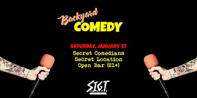 SIGT Comedy Show - Jan 27 | (Address In Bottom Of Email)