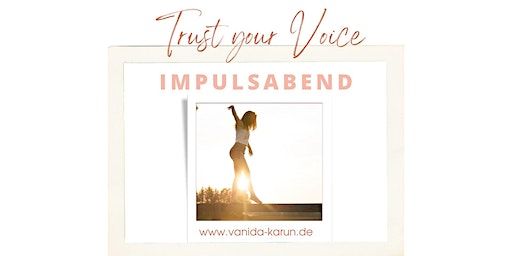 "Trust your Voice" - Coaching und Impulsabend | Mindful Voice Hamburg