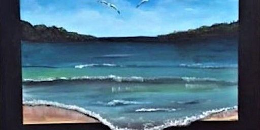 Surreal Beach, a PAINT & SIP EVENT with Lisa | Owl's Nest Resort