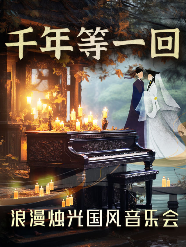 《千年等一回》傳世國風燭光音樂會｜音樂會 | 津灣廣場中影國際影城8號廳