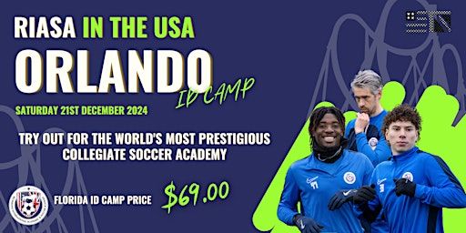 RIASA MEN'S ORLANDO COLLEGE SOCCER ID CAMP - DECEMBER 21ST 2024 | 655 Longwood Lake Mary Rd