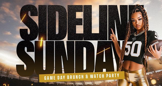 SIDELINE SUNDAYS - Saints Watch Party @ The FIFTY50 | The Fifty50 Bar & Restaurant