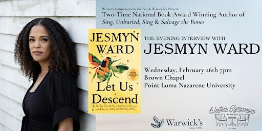 Jesmyn Ward at 30th Anniversary Writers Symposium by the Sea w/Dean Nelson | Brown Chapel - Point Loma Nazarene University