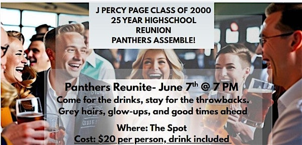 J Percy Page Class of 2000 Reunion | The Provincial Kitchen & Sports Bar