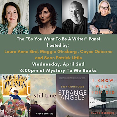 Live@MTM: The "So You Want To Be A Writer" Panel | Mystery to Me