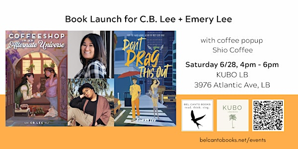 Book Launch for C.B. Lee and Emery Lee | KUBO LB