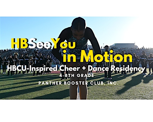 HBSeeYou in Motion: Cheer & Dance Residency (Camp 2) | Marcus Park Recreation Center