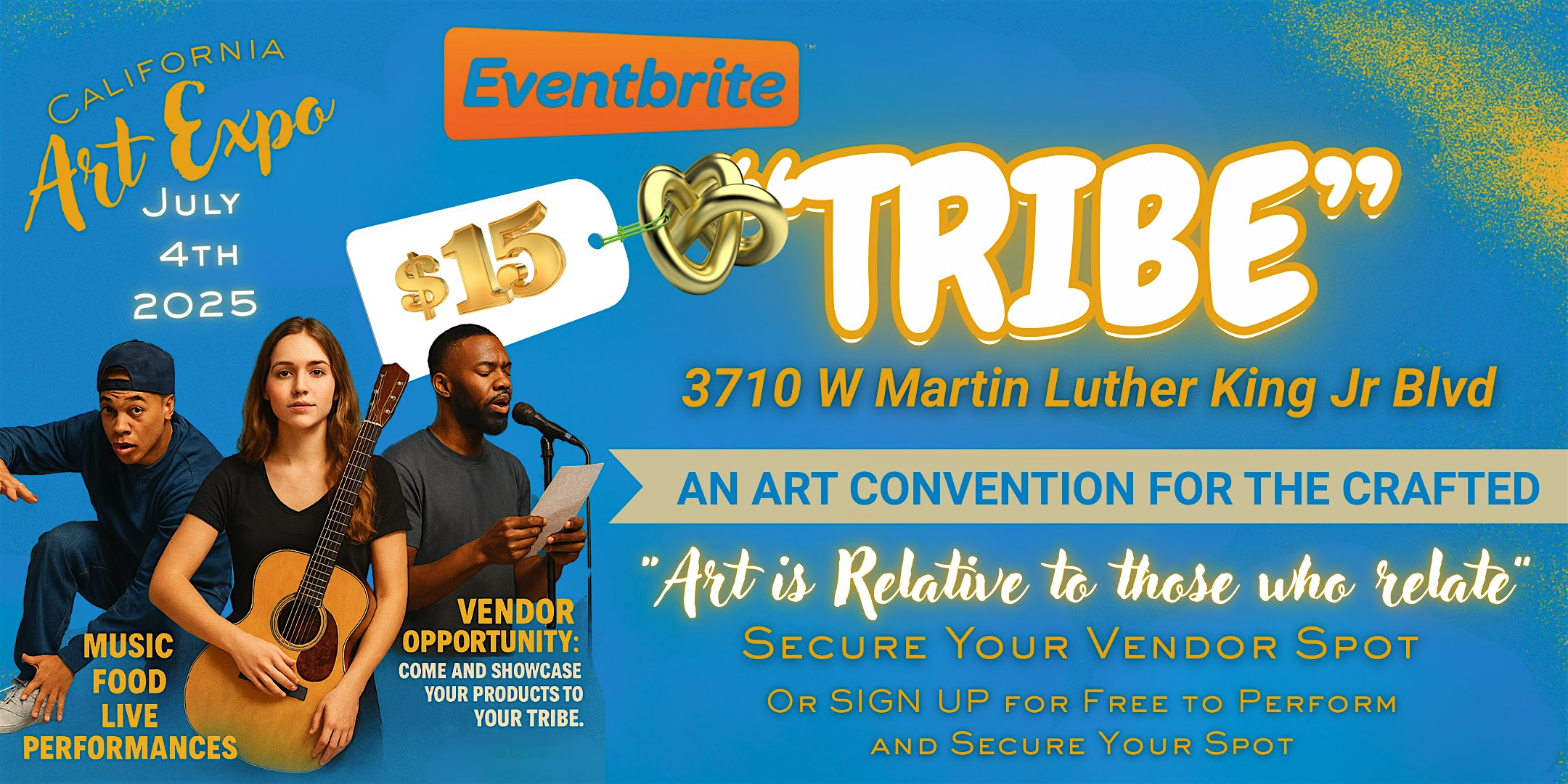 Cali Art Expo Presents "Tribe" | 3710 W Martin Luther King Jr Blvd #107