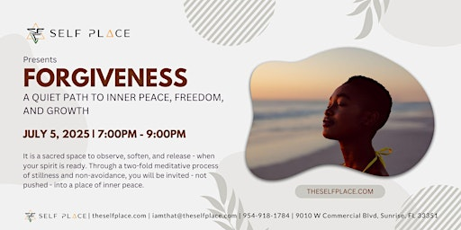 Forgiveness: Releasing the Weight You Carry | Self Place