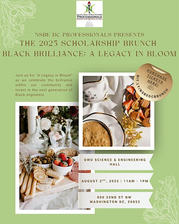 NSBE DC Professionals 2025 Scholarship Brunch | 800 22nd St NW