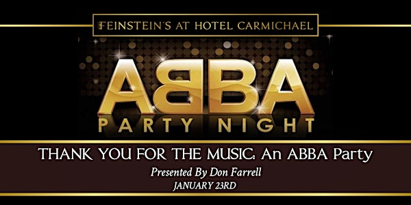 THANK YOU FOR THE MUSIC! An ABBA PARTY | Feinstein's at Hotel Carmichael