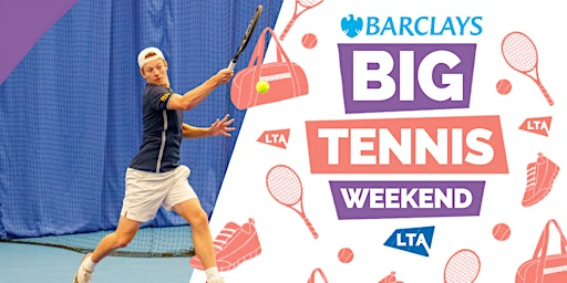 Oriam - Barclays Big Tennis Weekend - Saturday 9th May | Oriam Scotland’s Sport Performance Centre