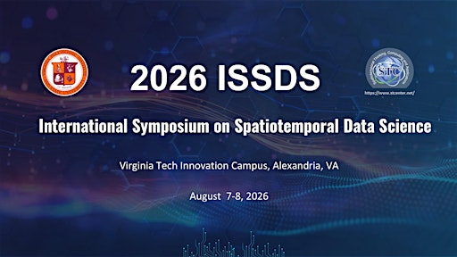 2026 Symposium on Spatiotemporal Data Science | Virginia Tech