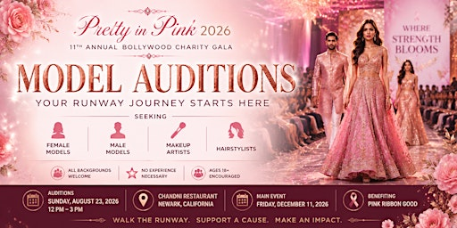 Pretty in Pink Bollywood Fashion Show Auditions | Chandni Restaurant