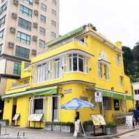 🌟赤柱打卡必去💛歐陸渡假風黃屋餐廳