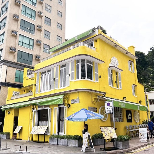🌟赤柱打卡必去💛歐陸渡假風黃屋餐廳
