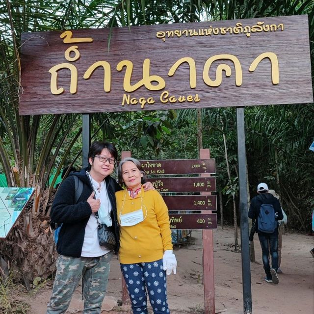 ถ้ำนาคา อุทยานแห่งชาติภูลังกา จ.บึงกาฬ