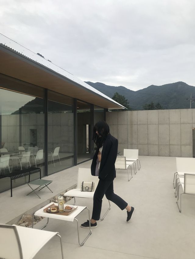 심플하고 모던한 담양 대형카페, 카페 호시담