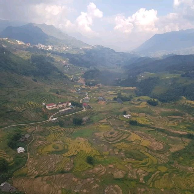 The View From The Cable Car In Fansipan