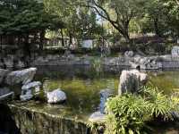 市區江南園林形式設計休憩公園