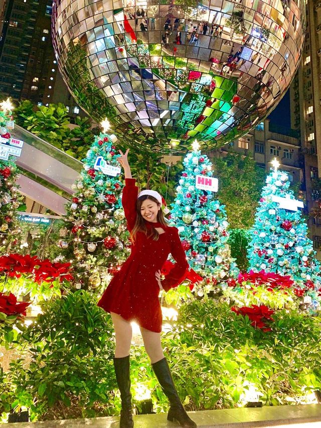 ⭐️聖誕打卡系列．灣仔利東街Disco Ball⭐️