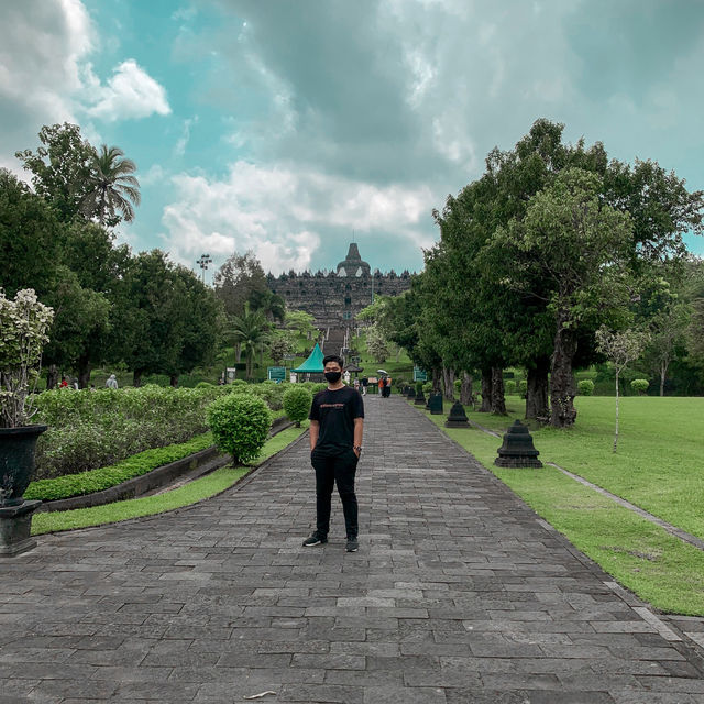 Borobudur Temple at Yogyakarta